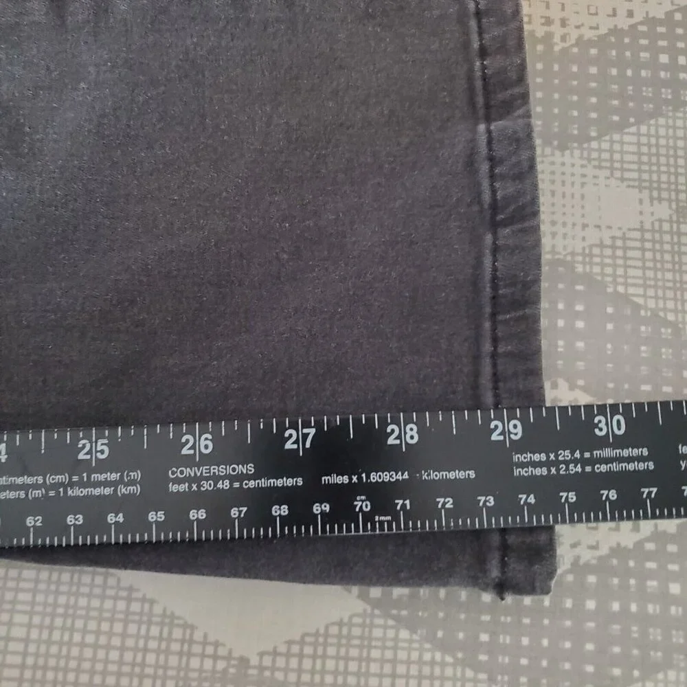 CAbi Slim Bootcut‎ Black Jeans size 2 Lowrise Stretch Classic Y2K 90s Neutral